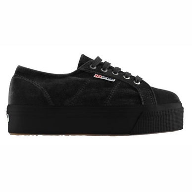 Sneakers Superga Women 2790 VELVETW Black Etrias Brands